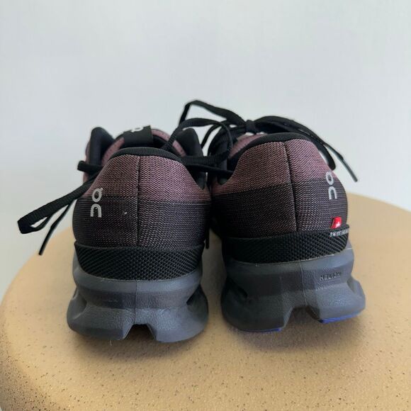 OnCloud Women’s Cloudsurfer Road Running Shoes in Black - Picture 6 of 16